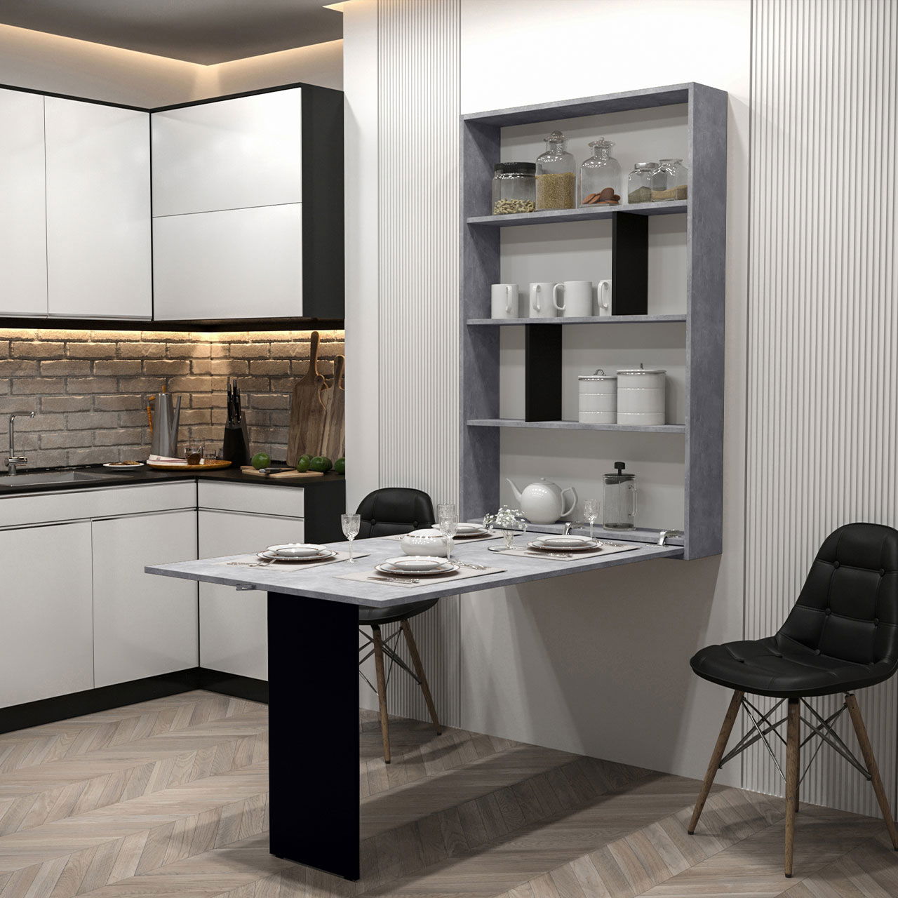 Αναδιπλούμενο τραπέζι Abi 2