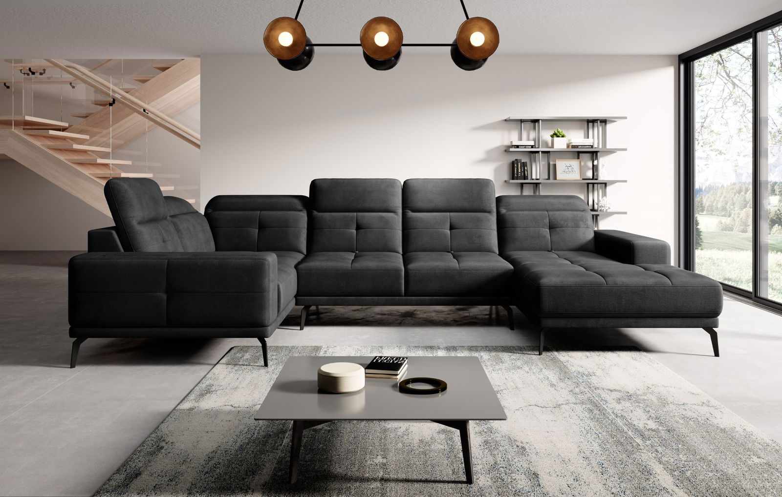 Γωνιακός καναπές Lamotta 5