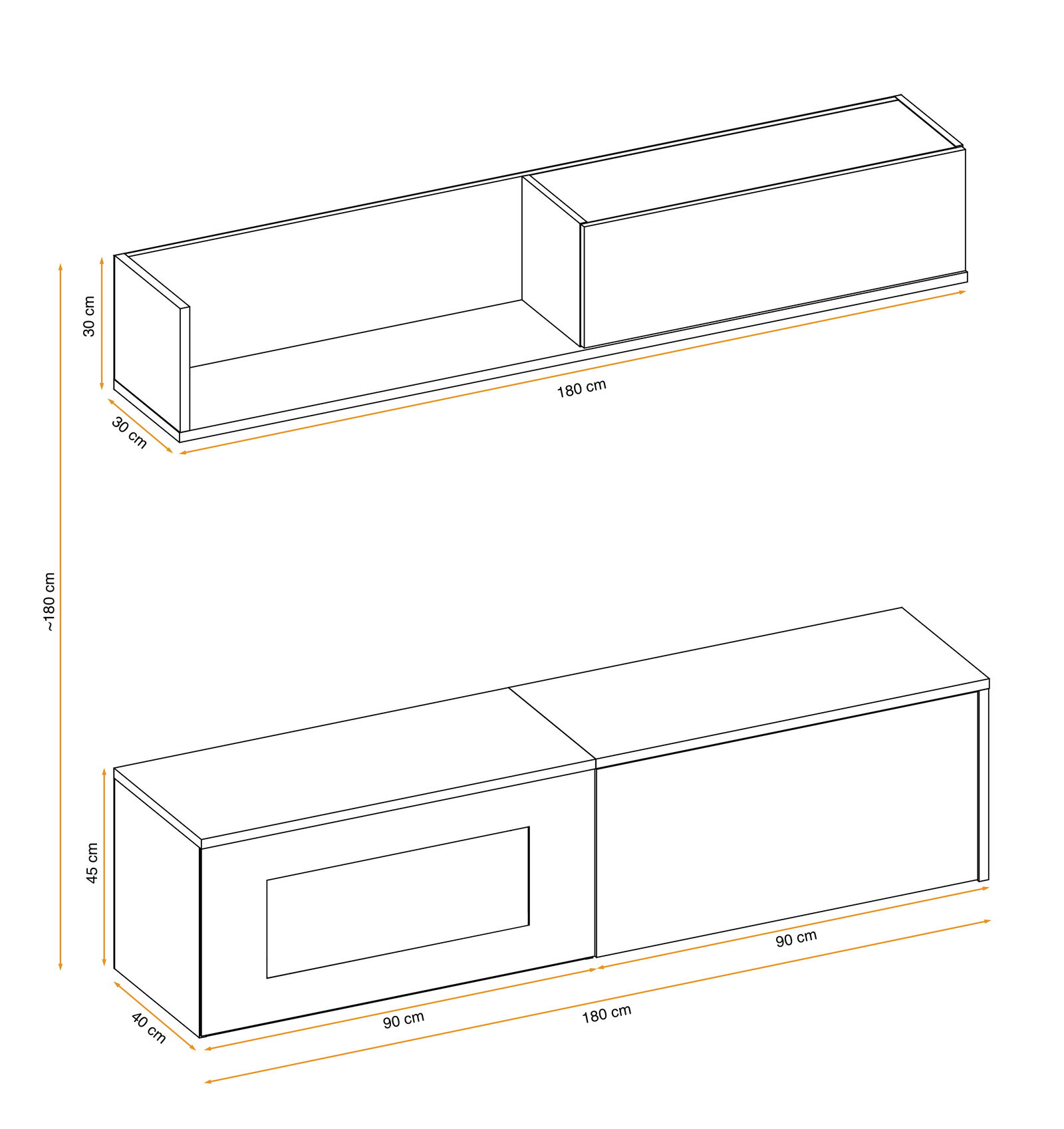 Σύνθετο σαλονιού Dembe 3