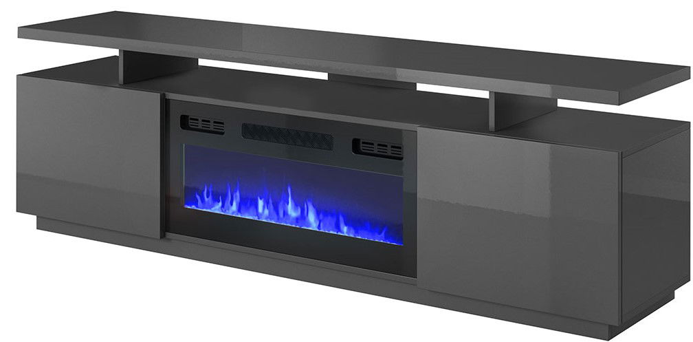 Έπιπλο τηλεόρασης Eva Plus-Grafitis 1