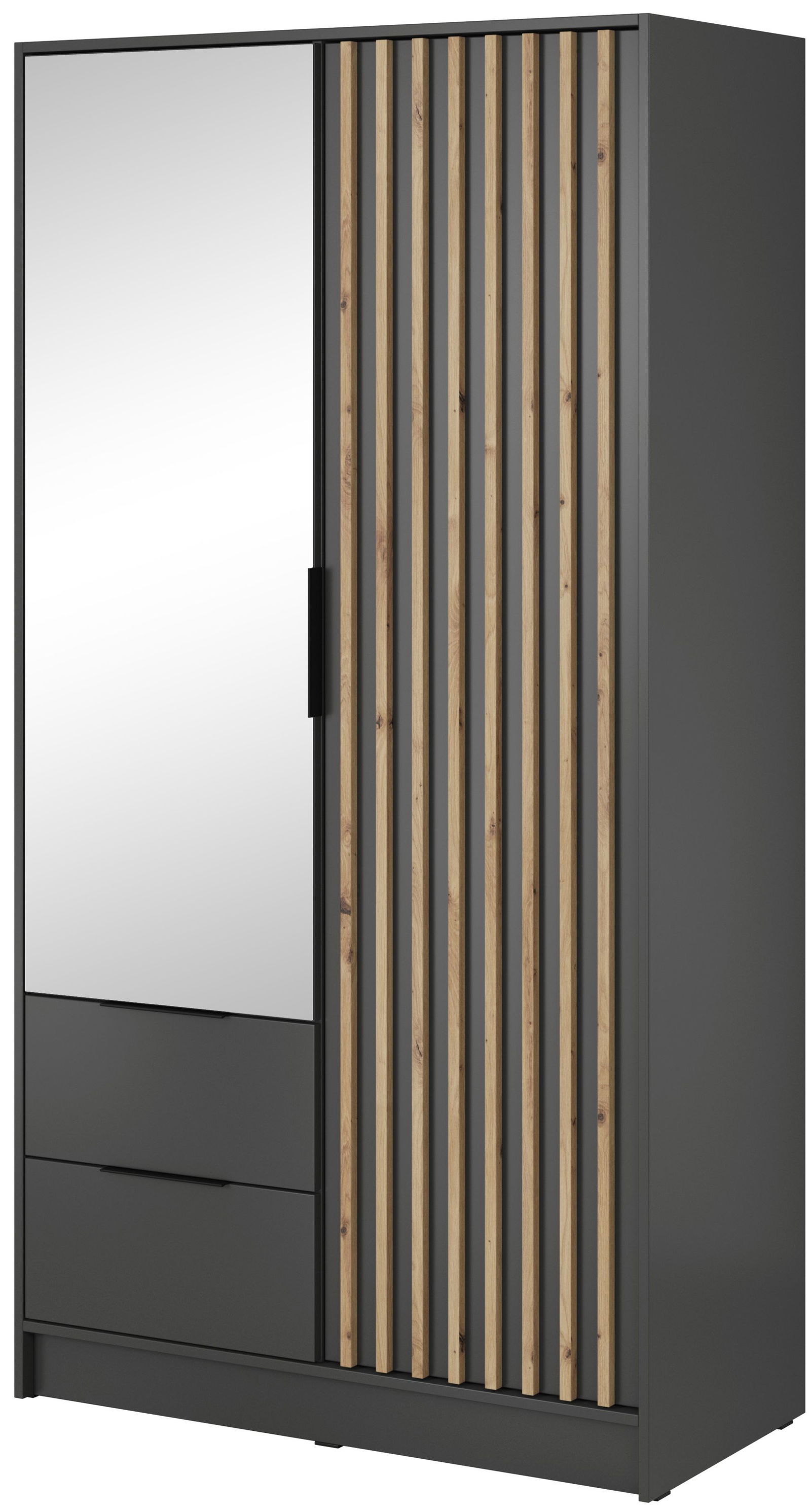 Ντουλάπα Nolan Δίφυλλη με καθρέπτη 1