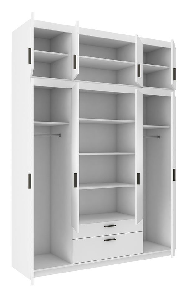 Ντουλάπα τετράφυλλη Elena 4D Plus 4