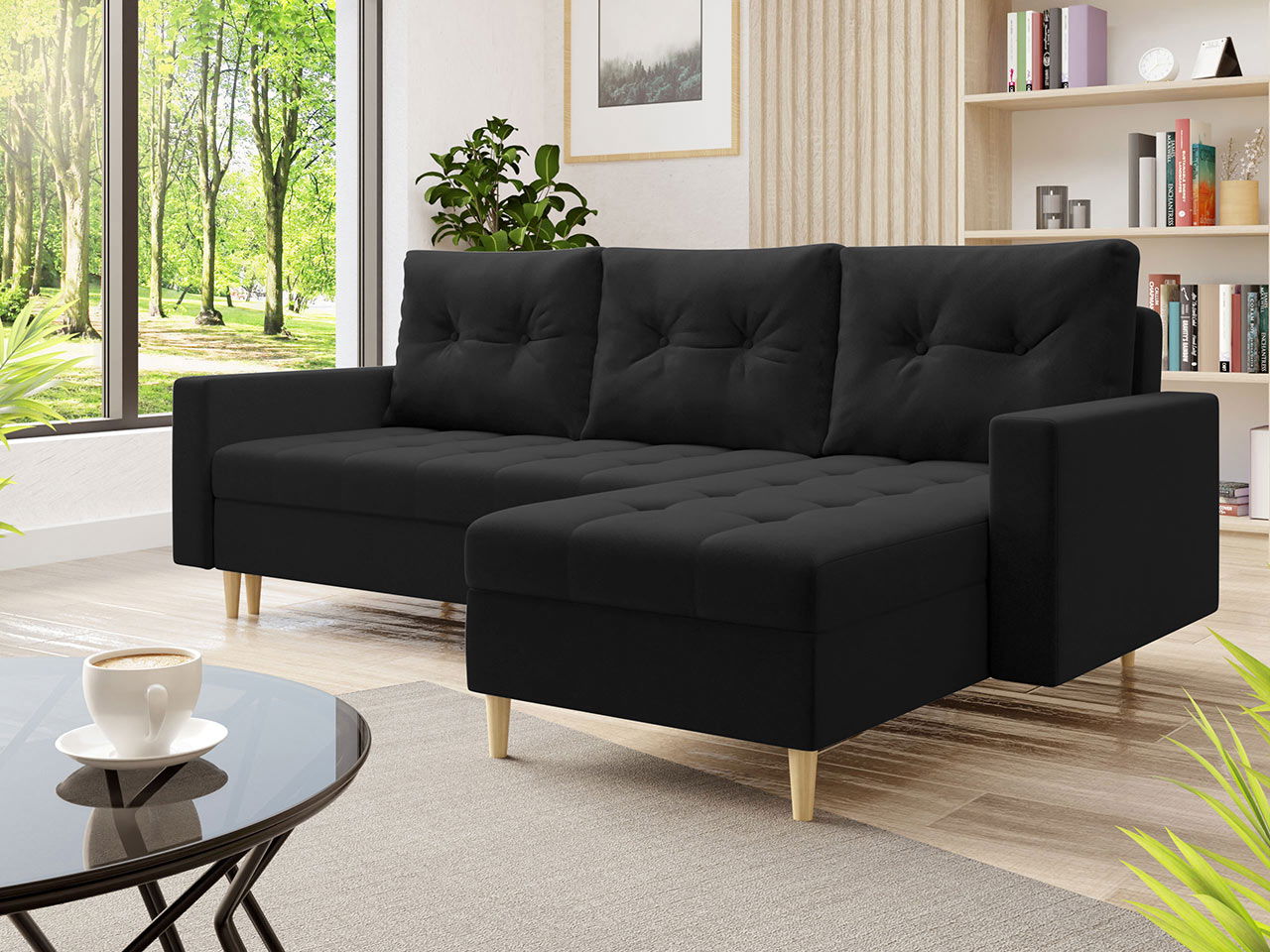 Γωνιακός καναπές Kojan 6
