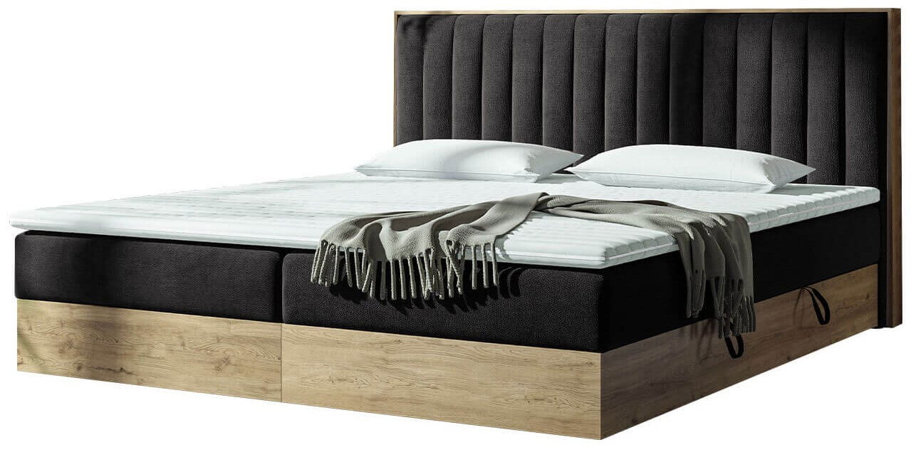 Επενδυμένο κρεβάτι Harmonica 1