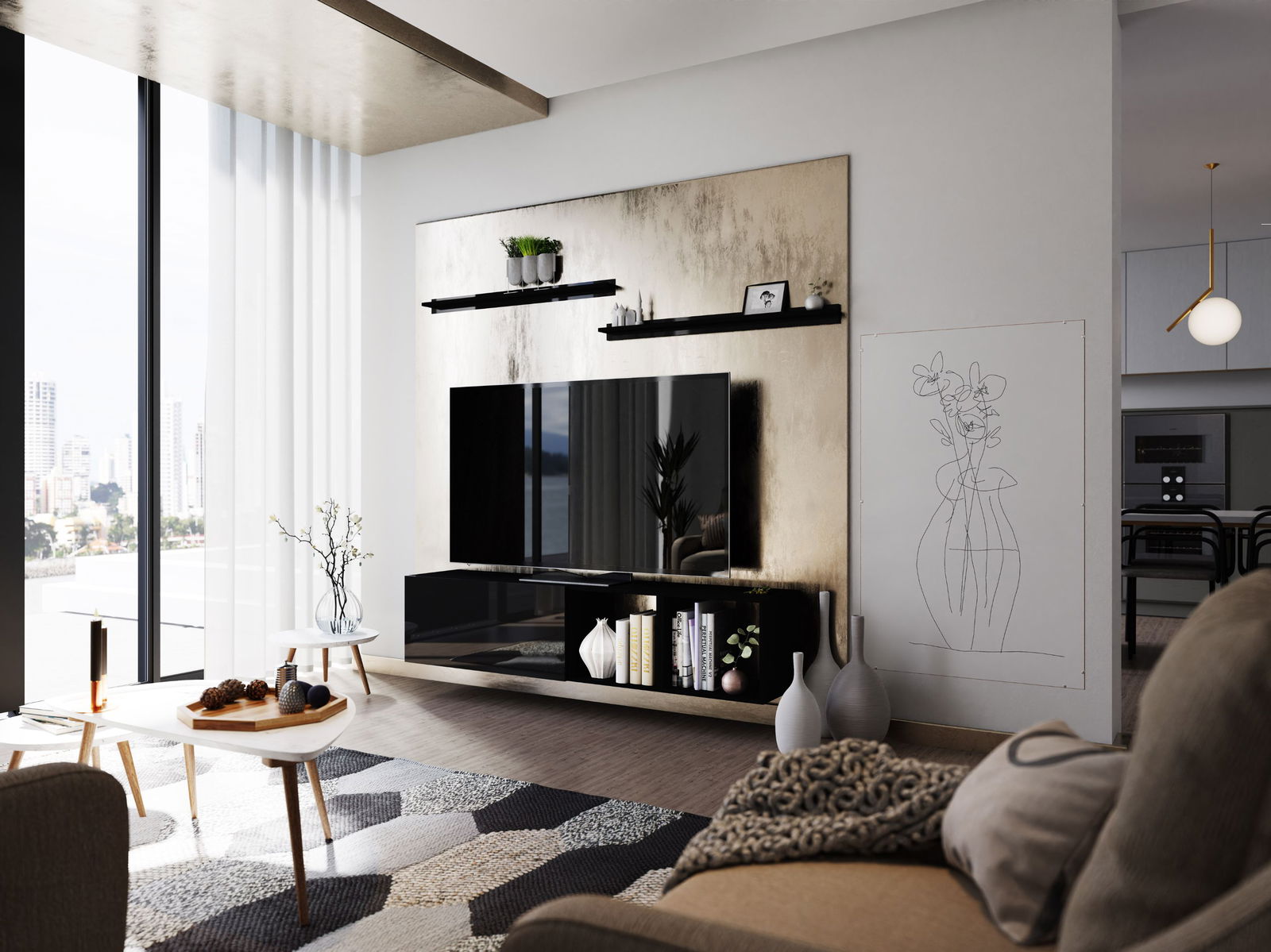 Σύνθετο σαλονιού Agantho 6