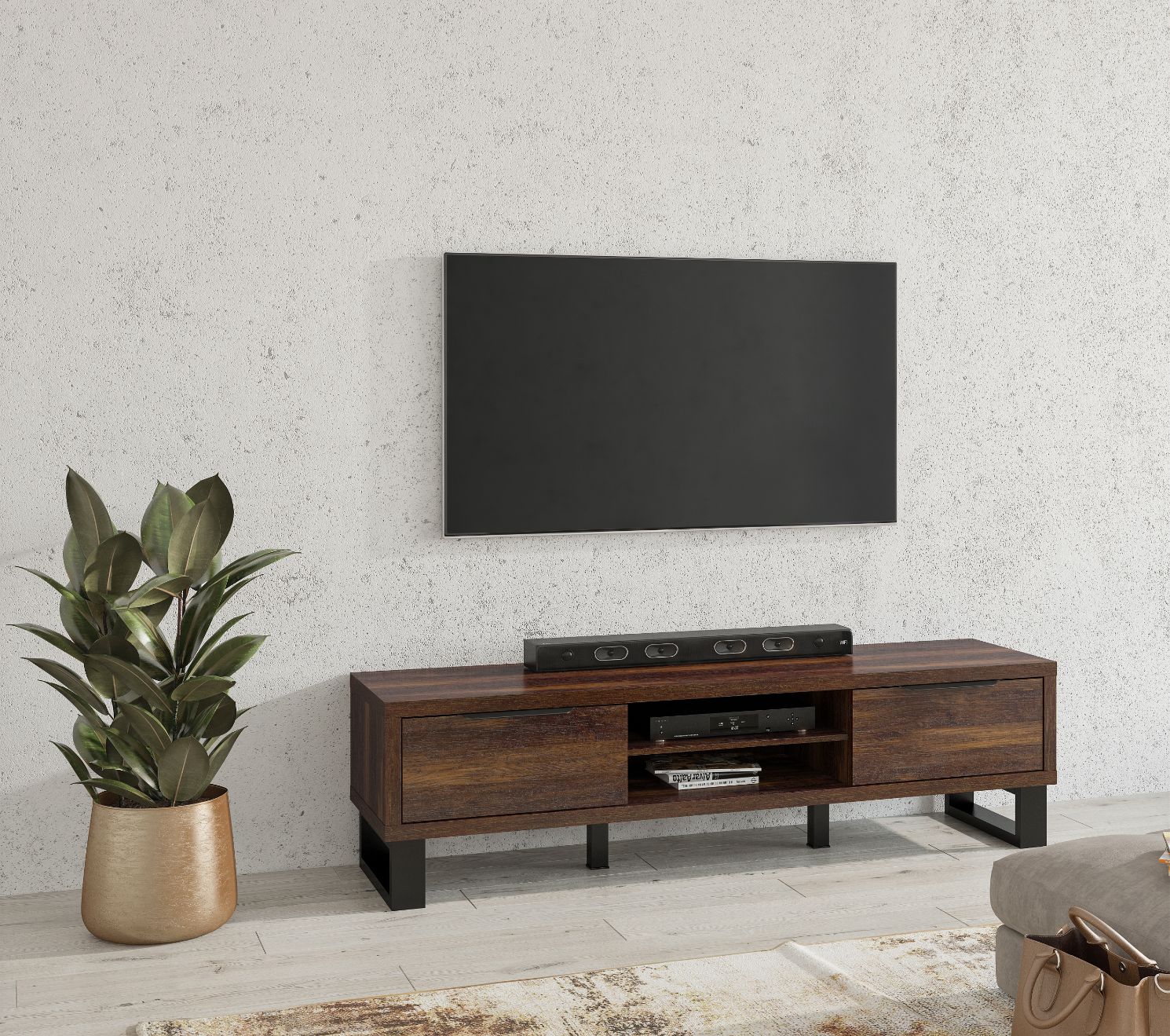 Έπιπλο τηλεόρασης Halley max 4