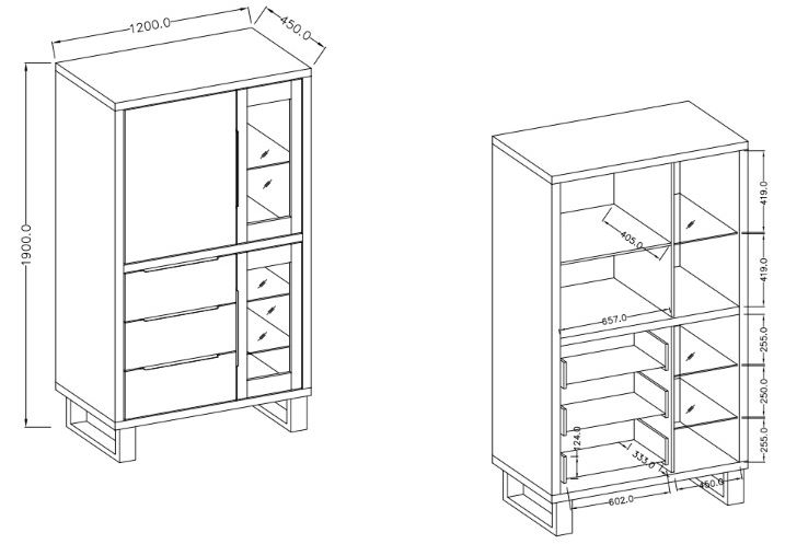 Βιτρίνα Halley 3D3D 3