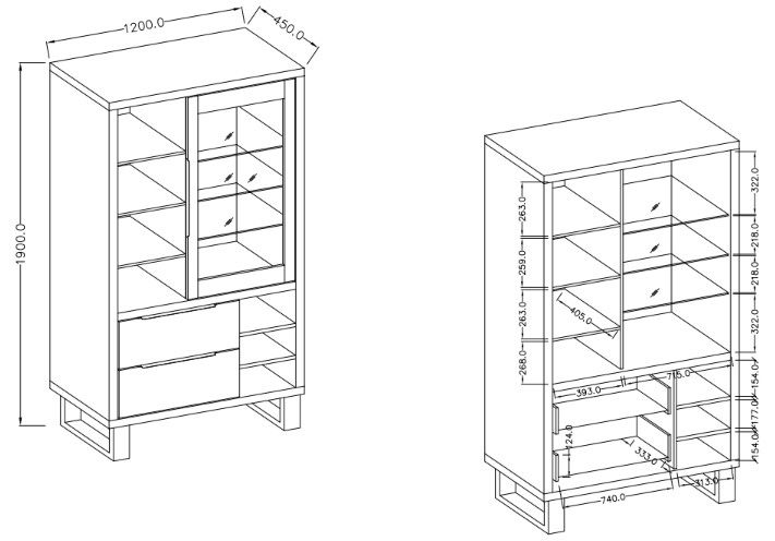 Βιτρίνα Halley 1D2D 3