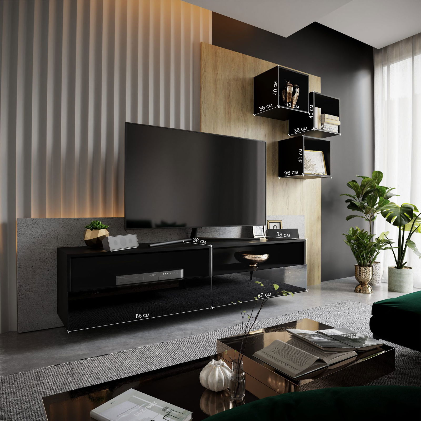 Σύνθεση σαλονιού Hamza 4