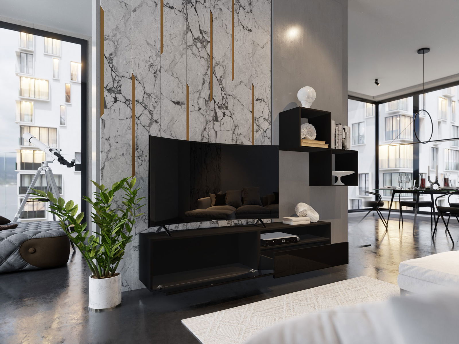 Σύνθεση σαλονιού Ralphie 4