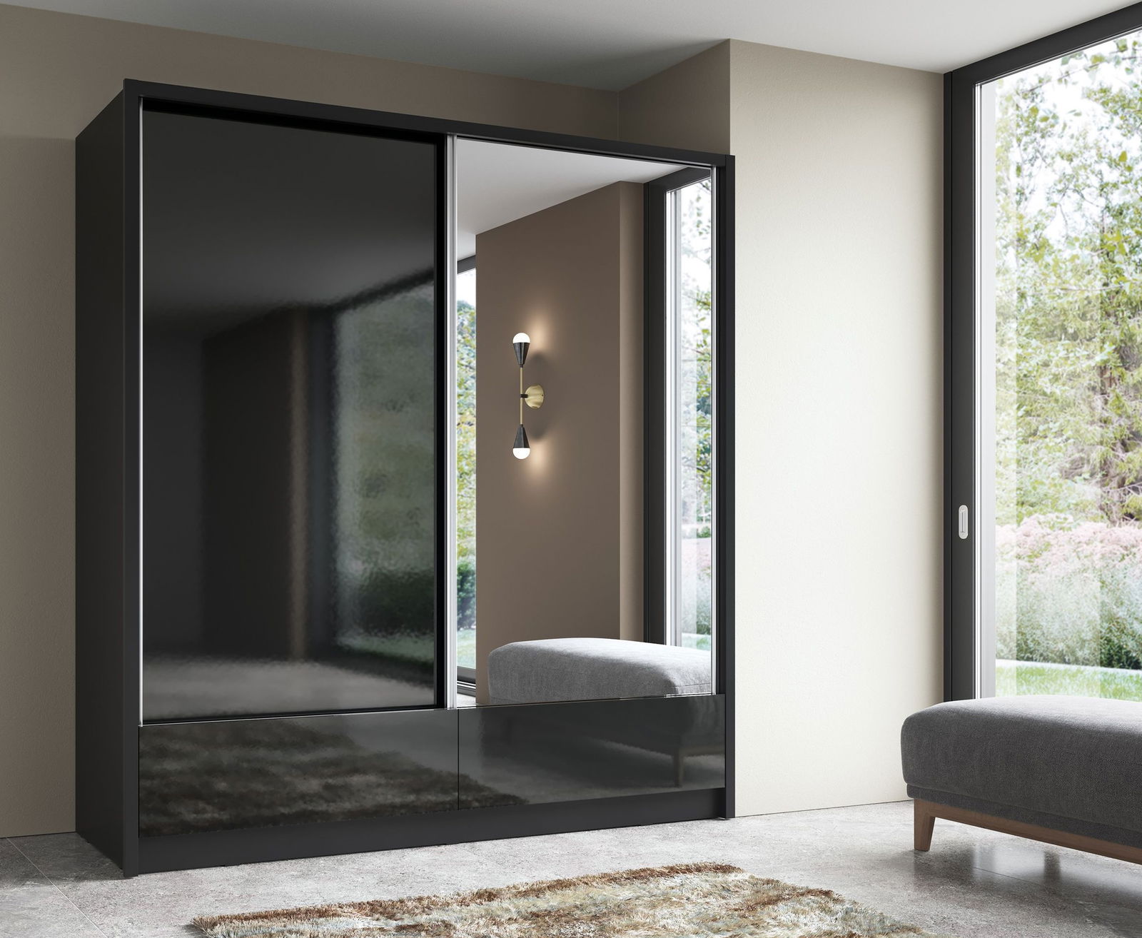 Ντουλάπα συρόμενη Ariadne 4