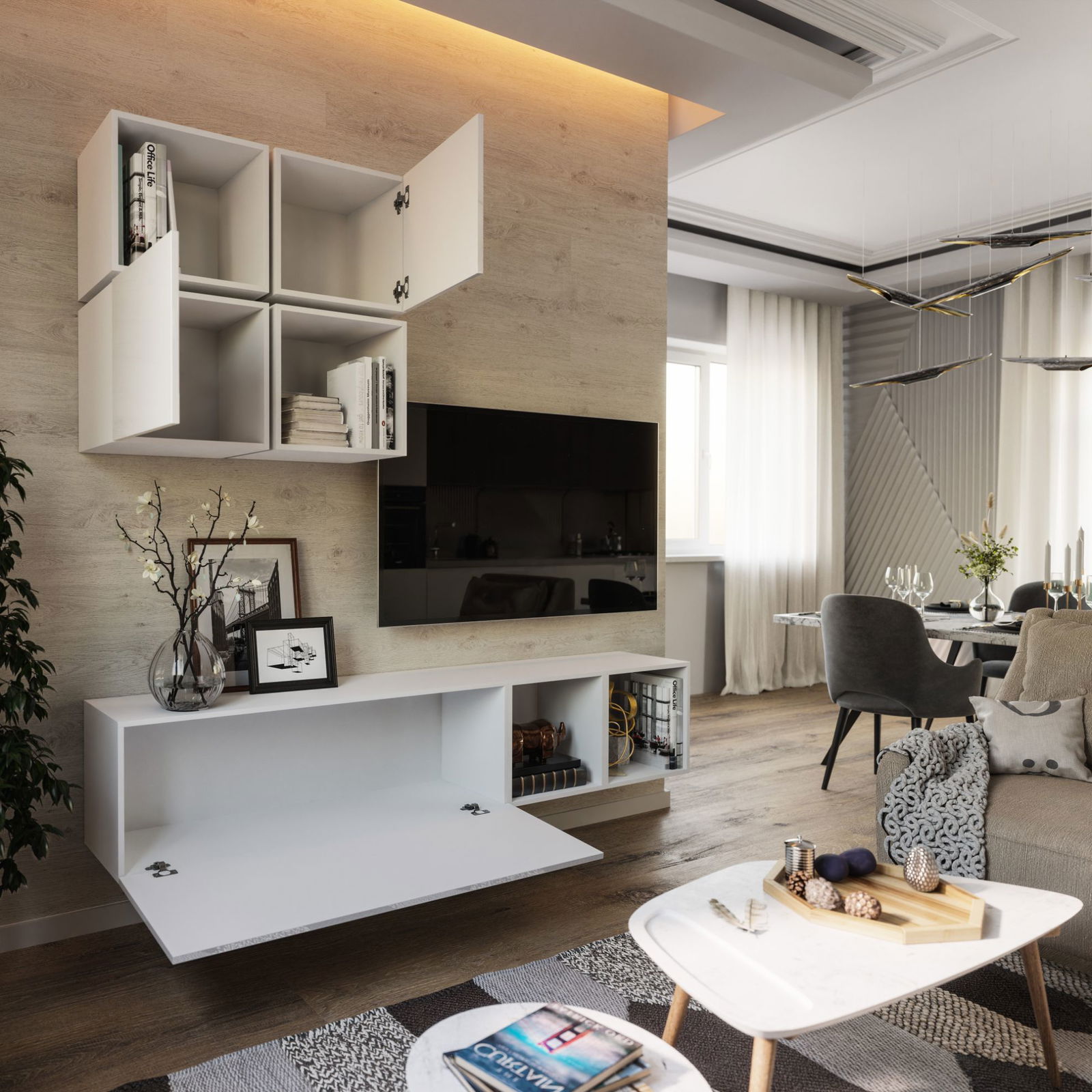 Σύνθεση σαλονιού Mandal 3