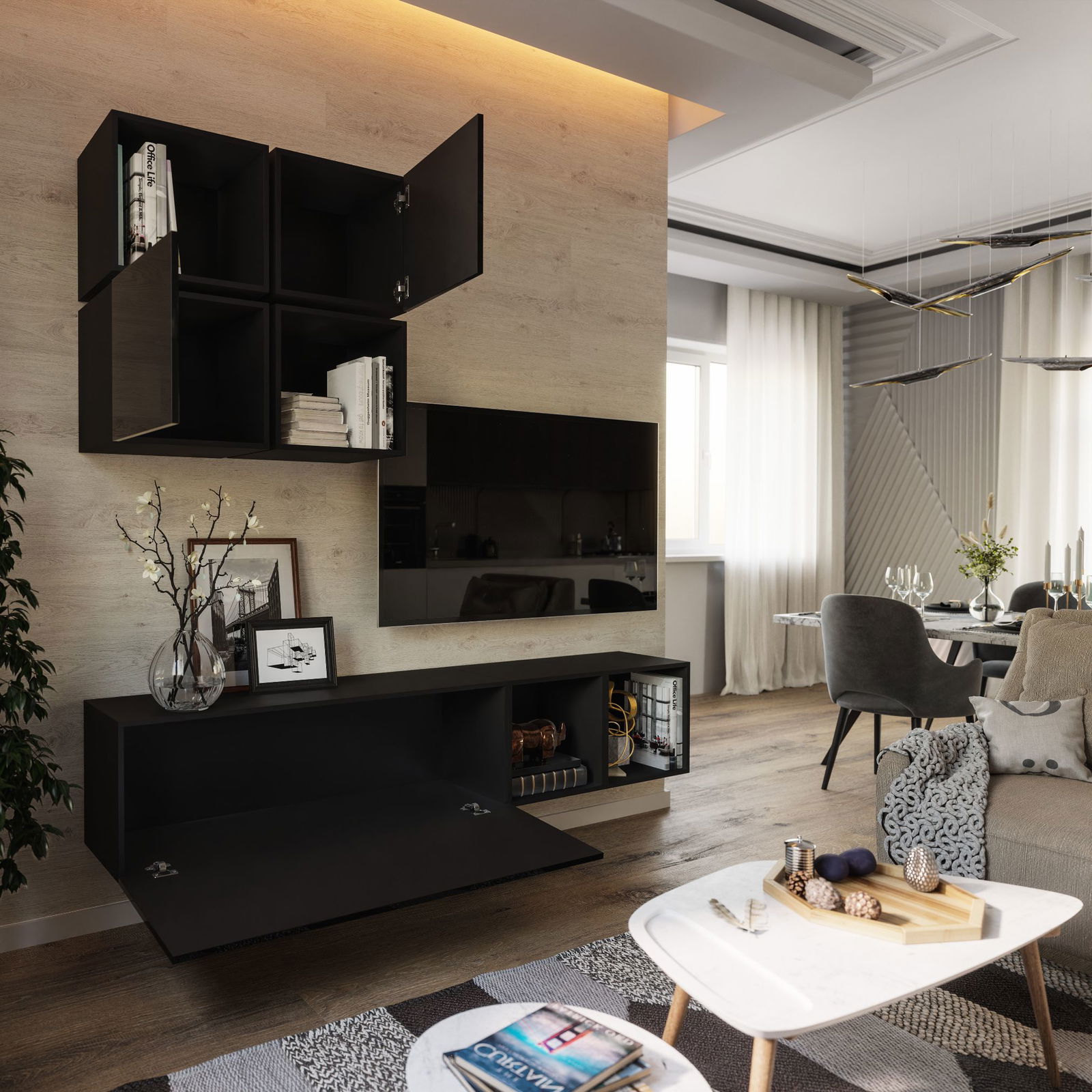 Σύνθεση σαλονιού Mandal 5