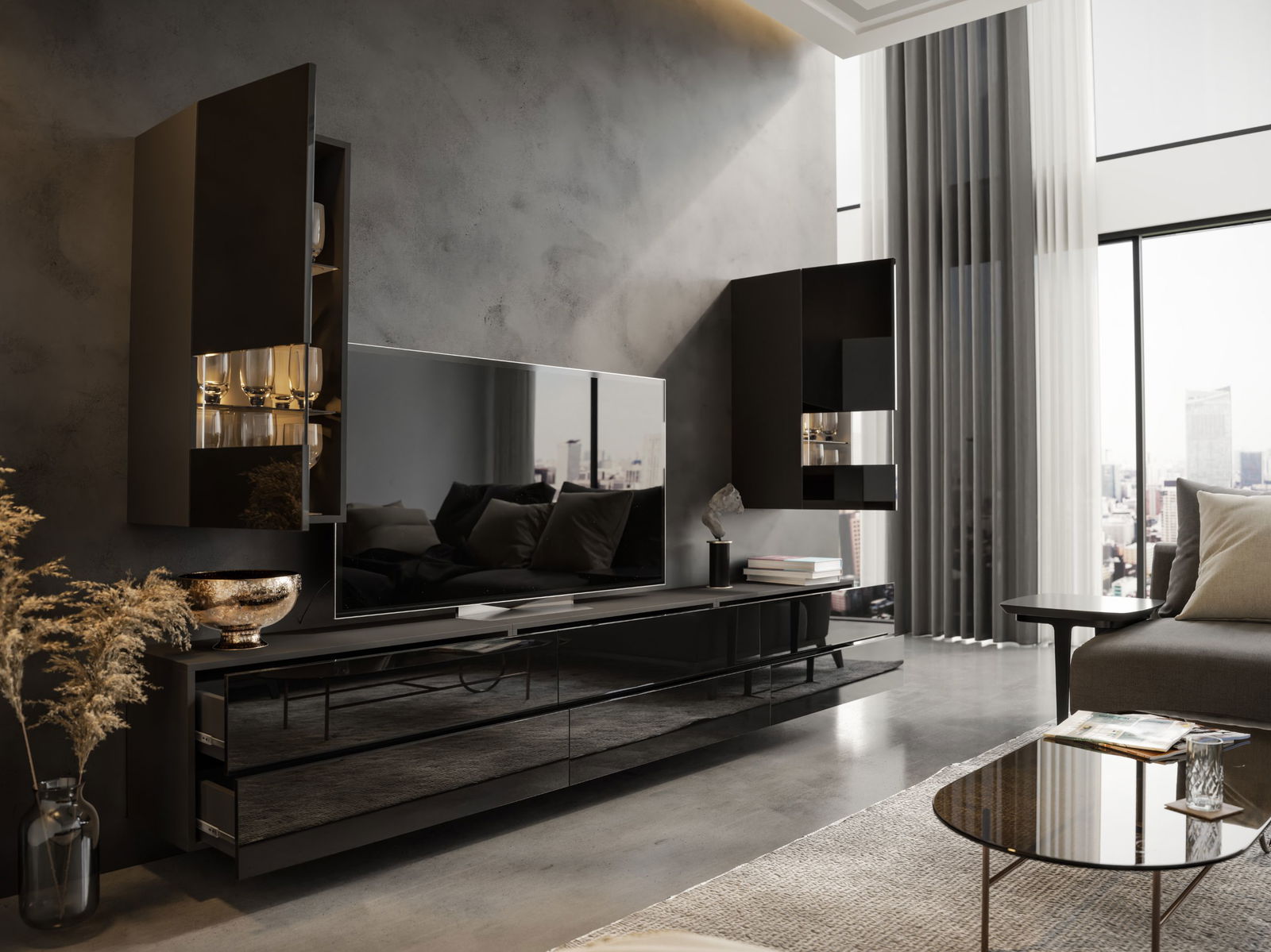 Σύνθεση σαλονιού Douse 3