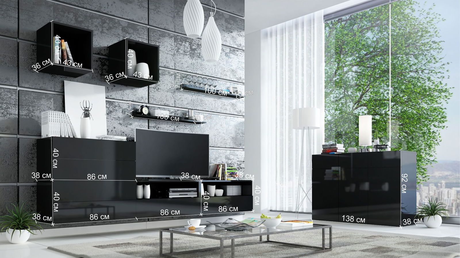 Σύνθεση σαλονιού Rizla 6