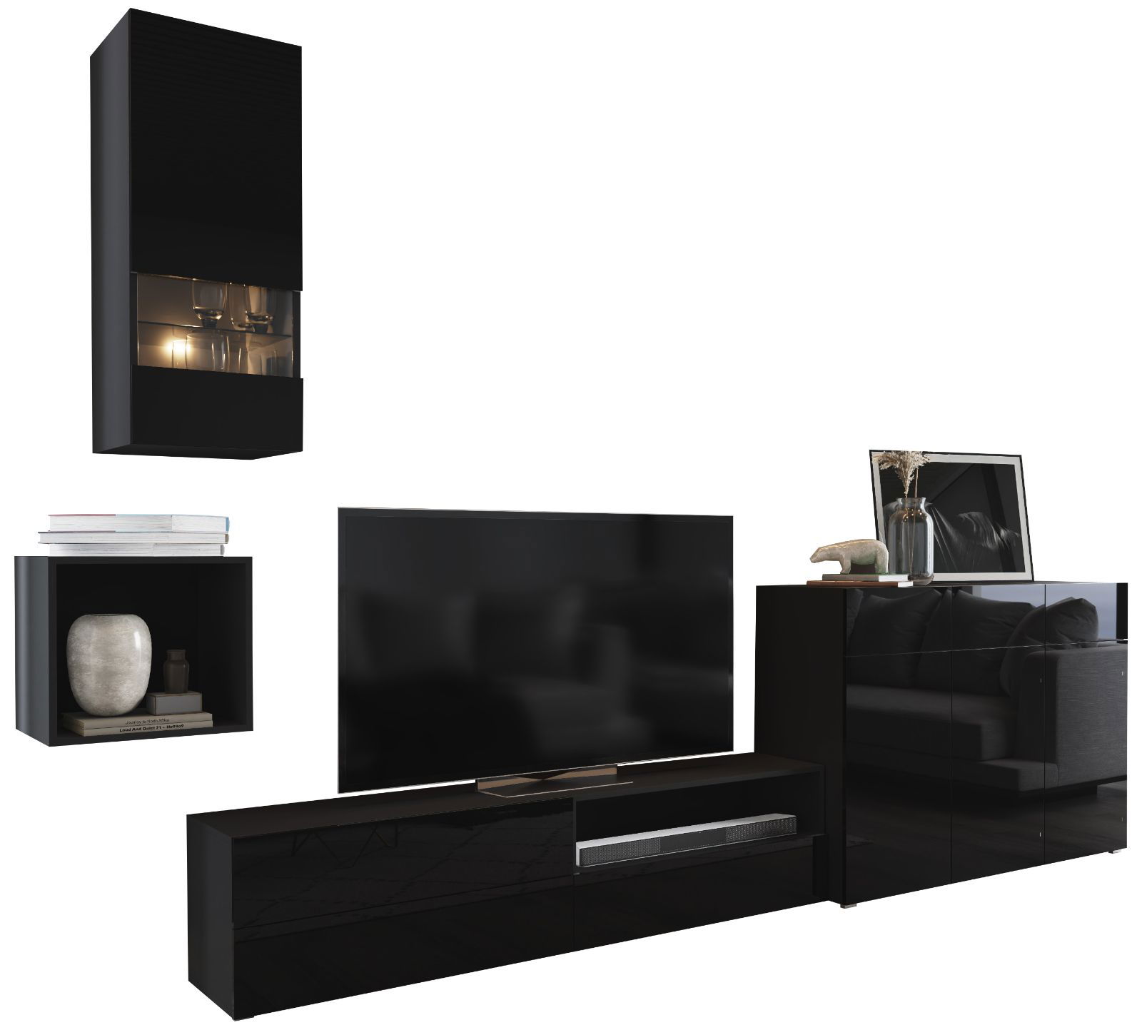 Σύνθεση σαλονιού Claudo 2