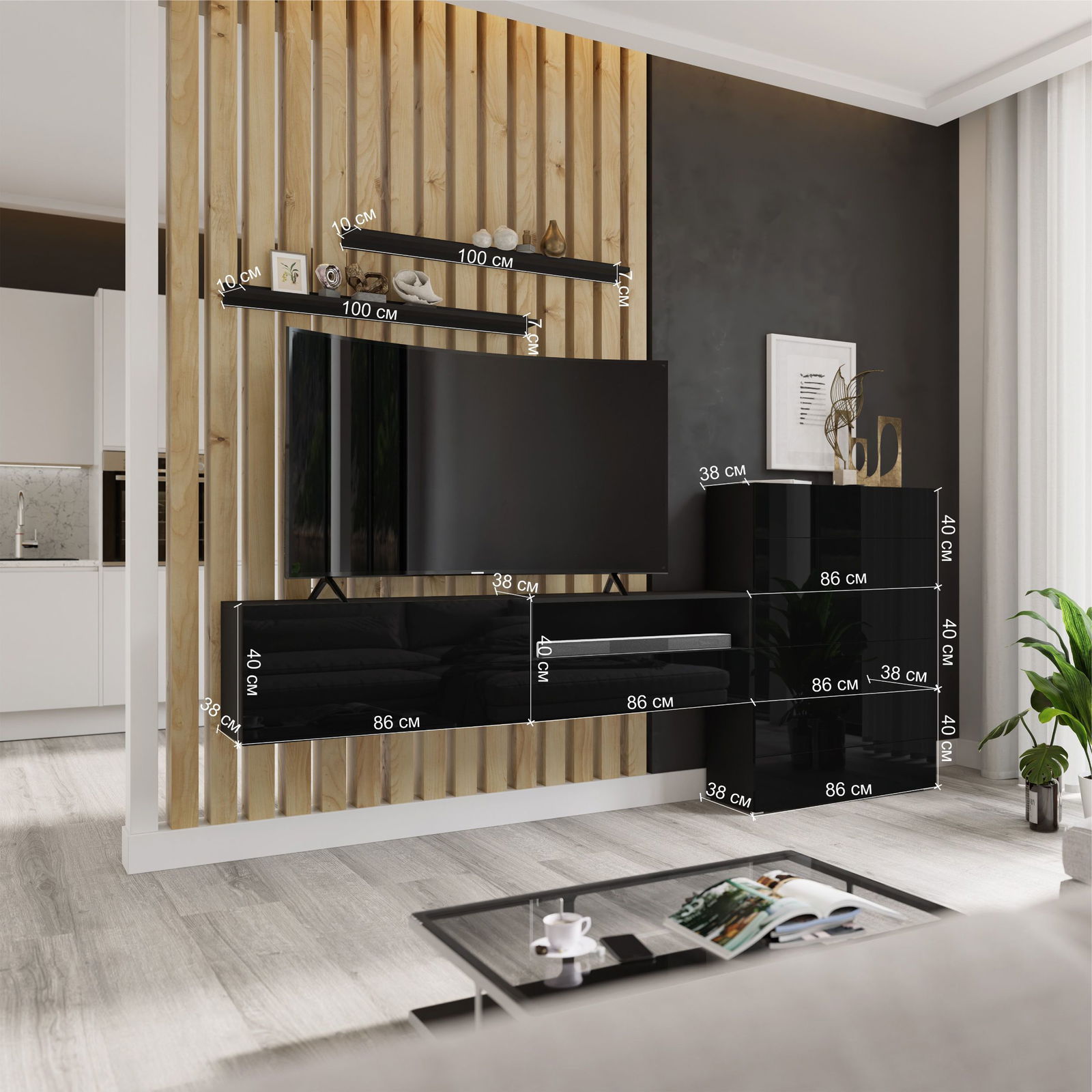 Σύνθεση σαλονιού Caddy 3