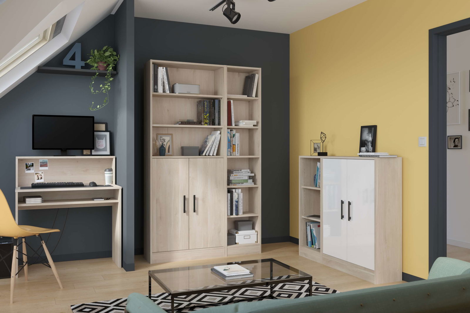 Βιβλιοθήκη Mayer Mini S-Fusiko 6