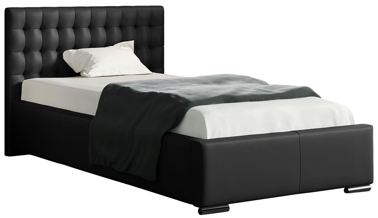 Επενδυμένο κρεβάτι Porto mini 1