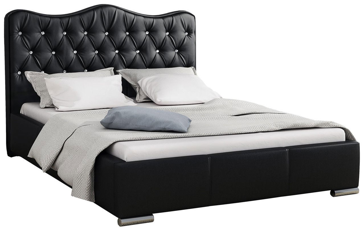 Επενδυμένο κρεβάτι Santorini-Mauro-180 x 200 1