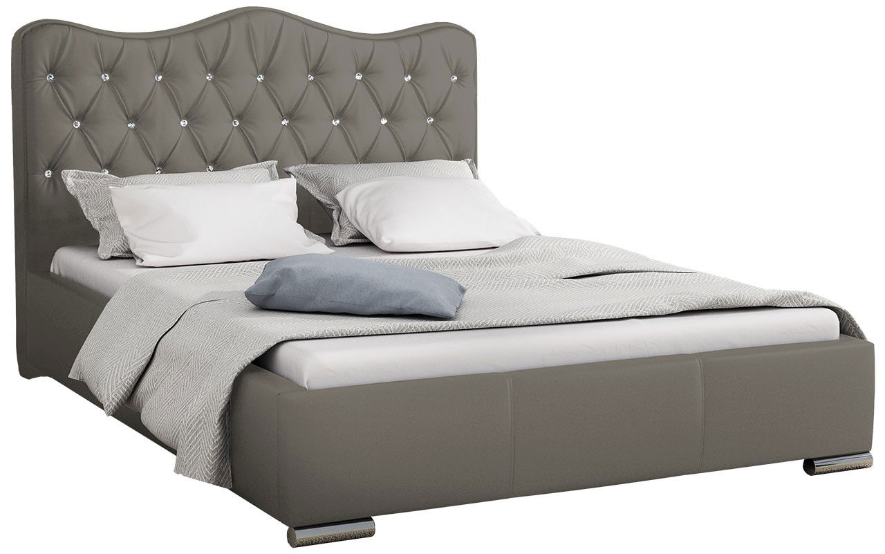 Επενδυμένο κρεβάτι Santorini-Staxti-160 x 200 1