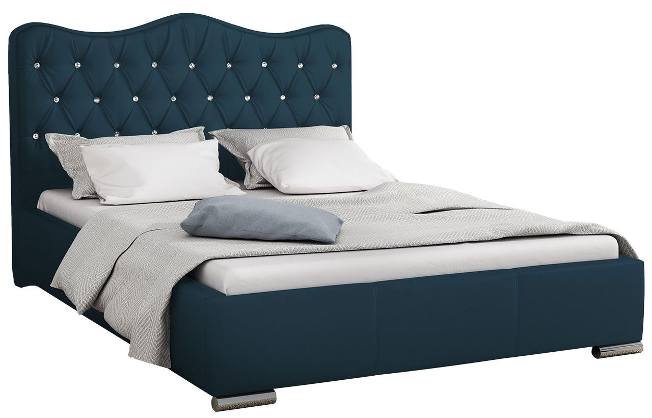 Επενδυμένο κρεβάτι Santorini 6