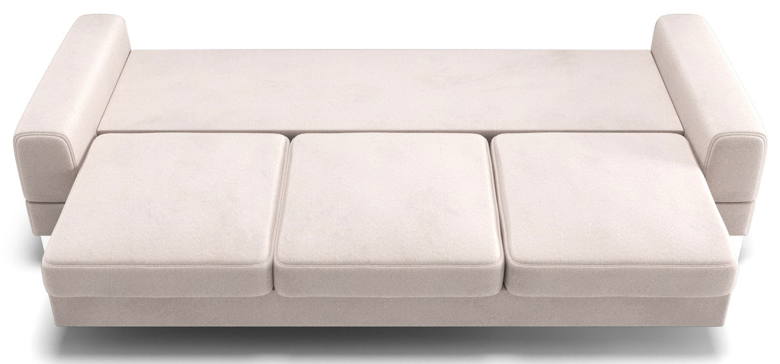 Καναπές-Κρεβάτι Radial Eco LTHR 4