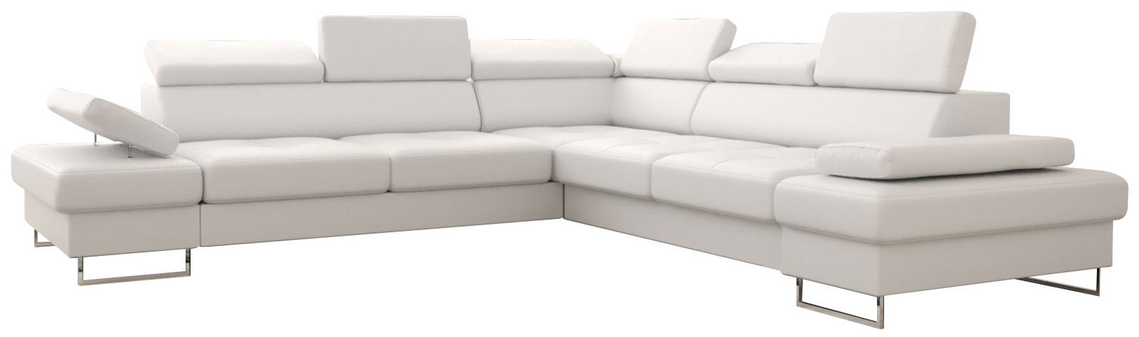 Γωνιακός καναπές Gelito Max LTHR 1