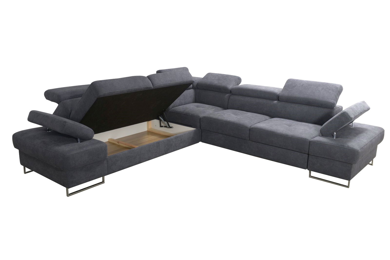 Γωνιακός καναπές Gelito Max LTHR 2