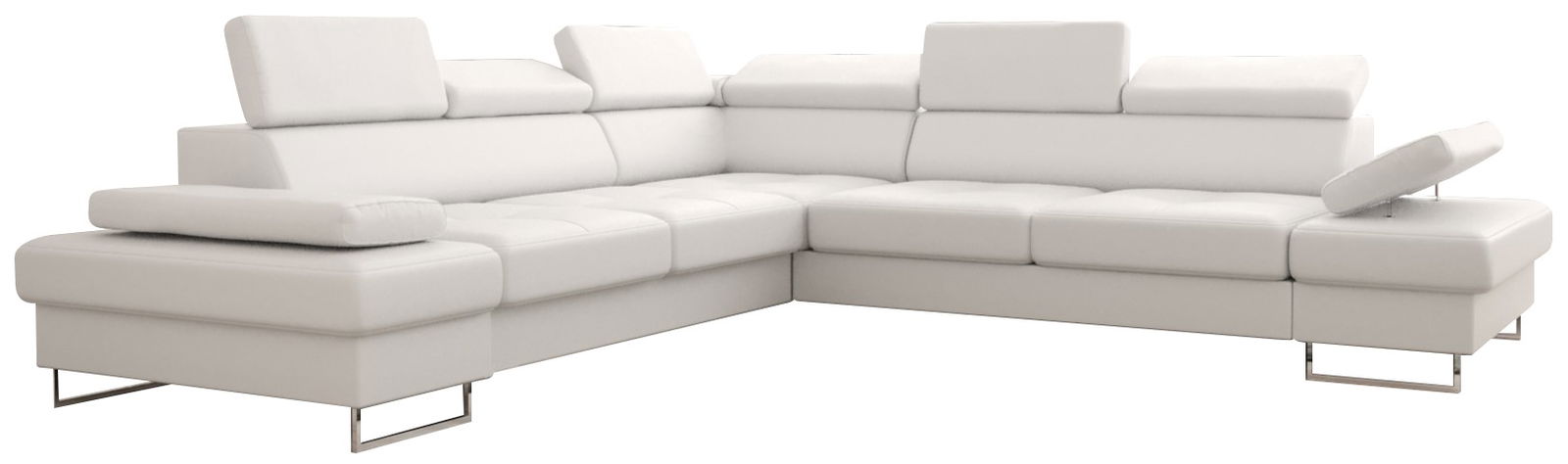 Γωνιακός καναπές Gelito Max LTHR 4