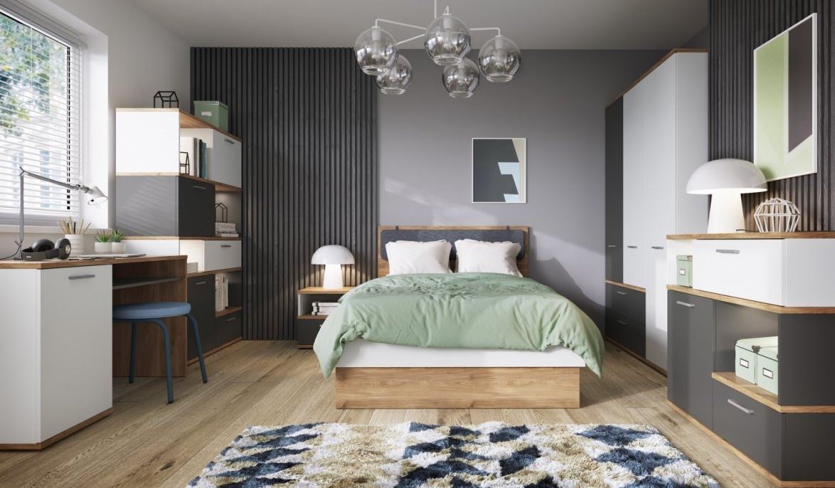 Σετ παιδικού-εφηβικού δωματίου Newty 1