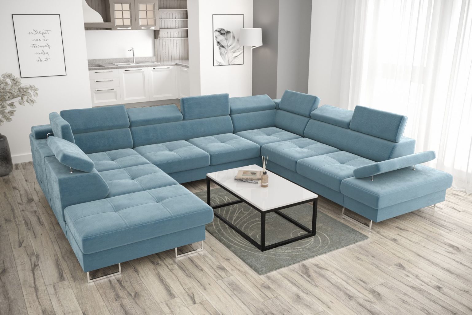 Γωνιακός καναπές Gelito Max I 3