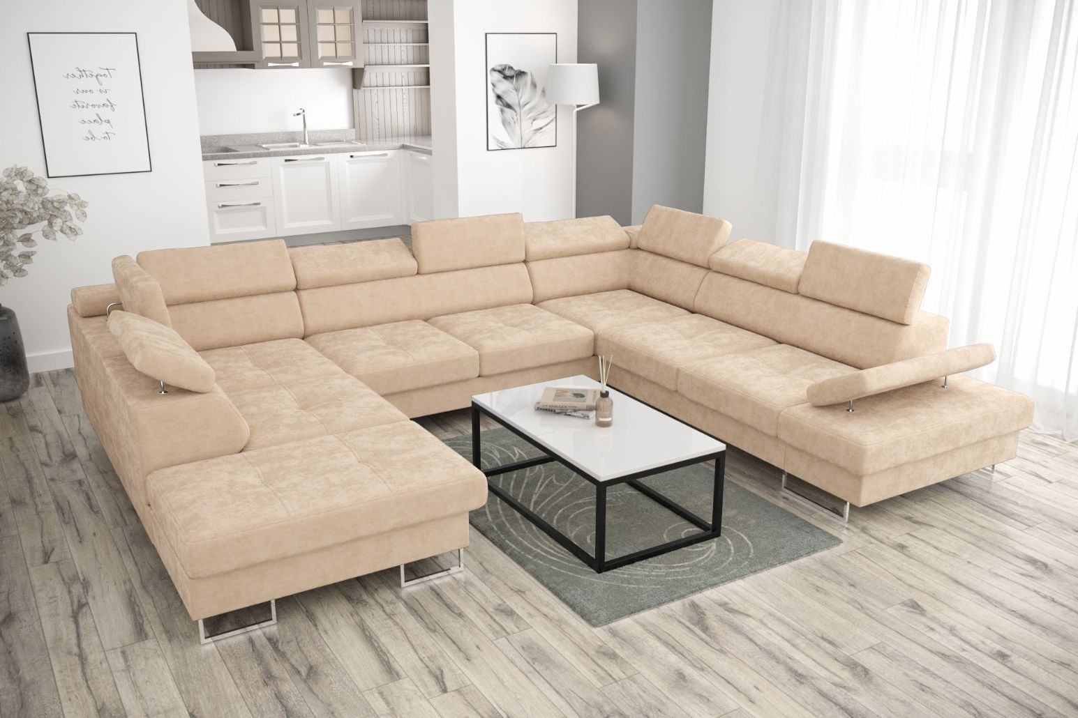 Γωνιακός καναπές Gelito Max I 5