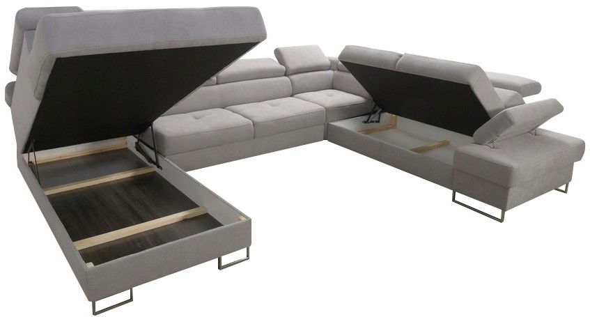 Γωνιακός καναπές Gelito Max I LTHR 3