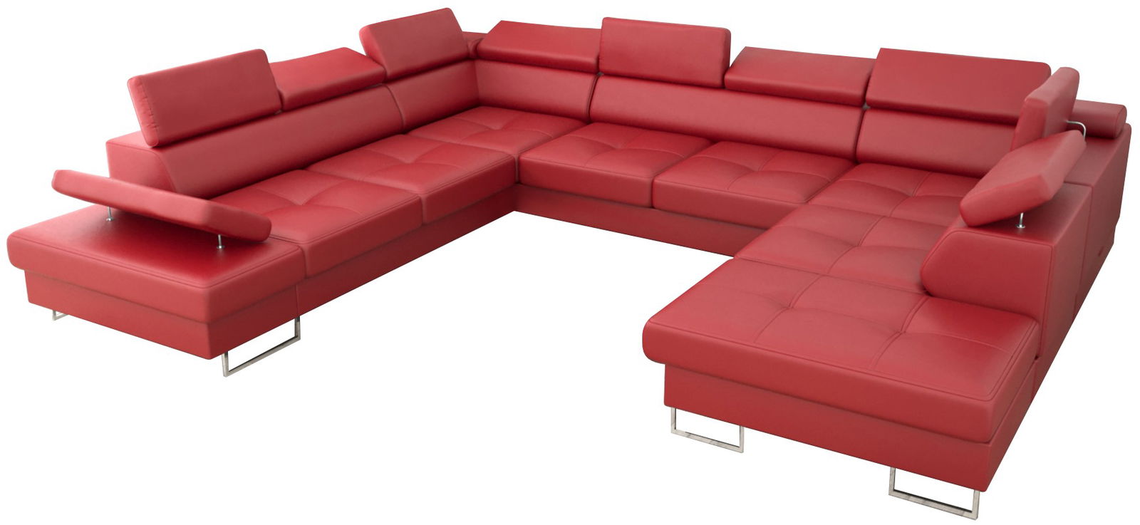 Γωνιακός καναπές Gelito Max I LTHR 4