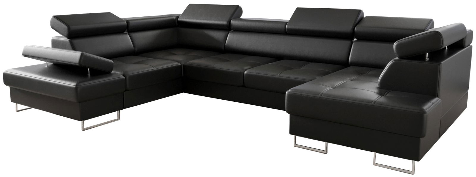 Γωνιακός καναπές Gelito Max II LTHR 6