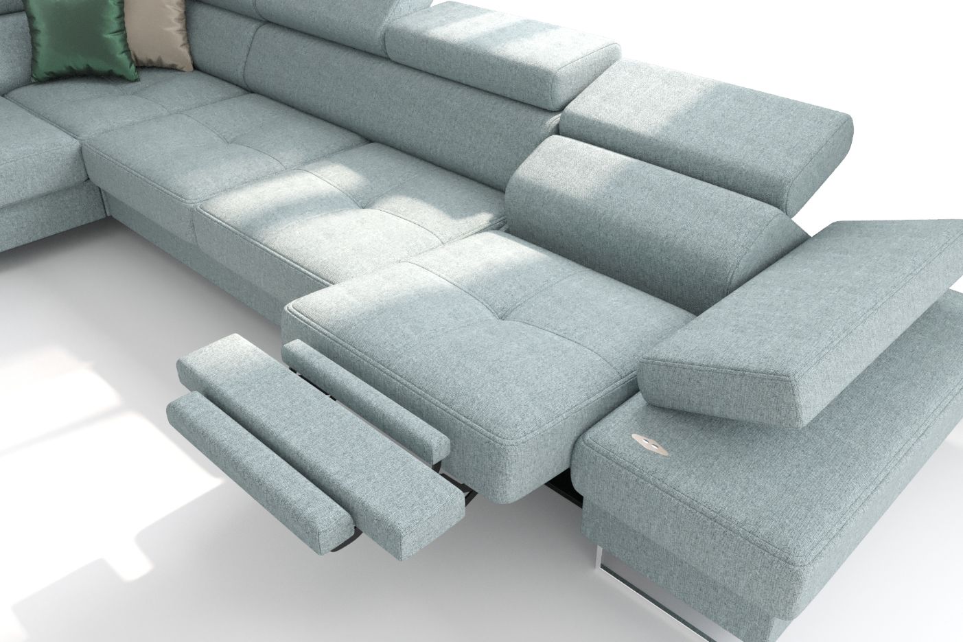 Γωνιακός καναπές Gelito Relax 3