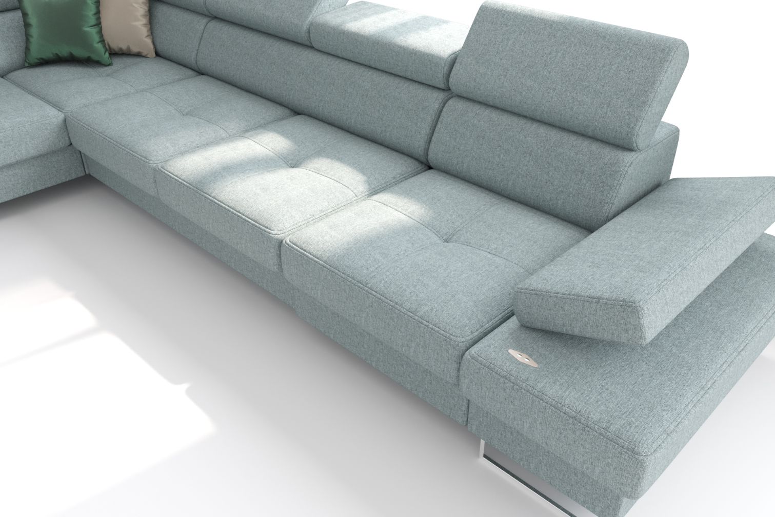 Γωνιακός καναπές Gelito Relax 4