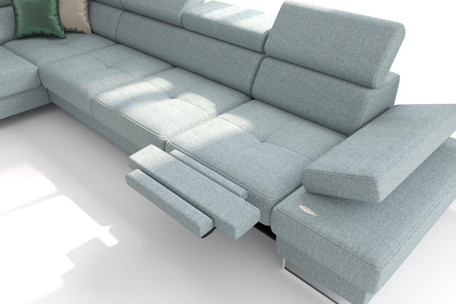 Γωνιακός καναπές Gelito Relax 6