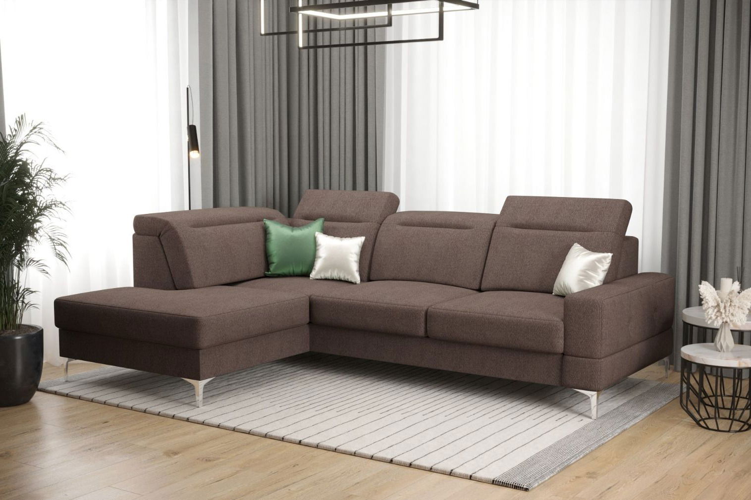 Γωνιακός καναπές Melindo Mini 5