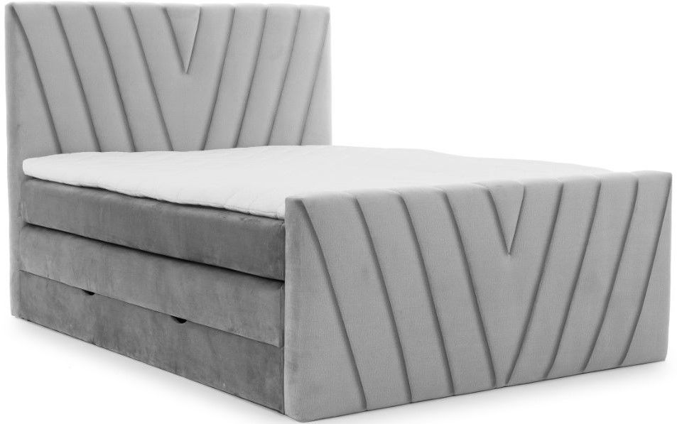 Επενδυμένο κρεβάτι Alba 1