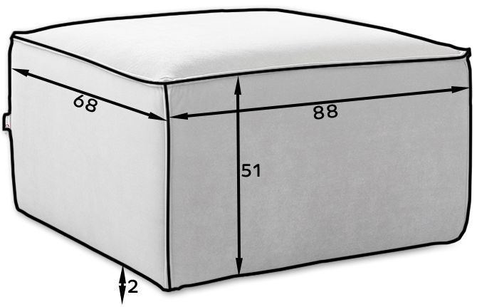 Πουφ Silla 3