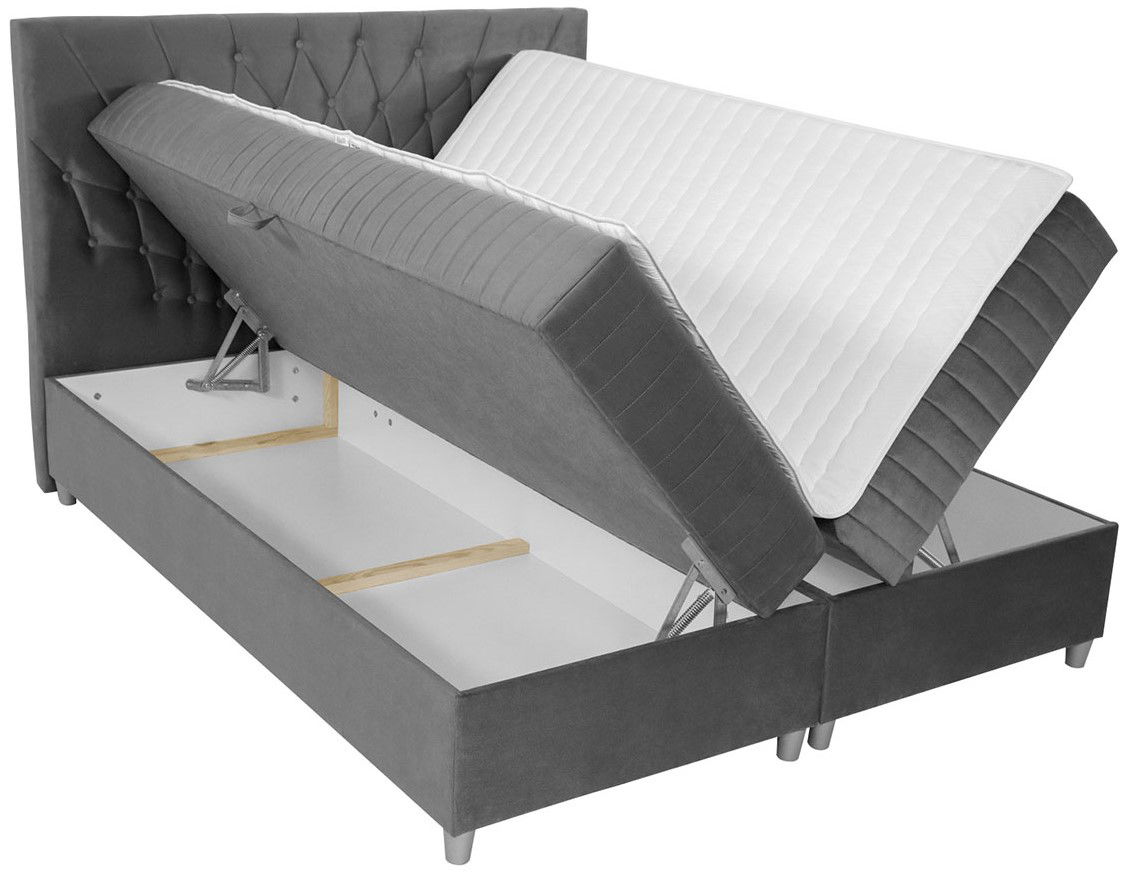 Επενδυμένο κρεβάτι Prowansja 2