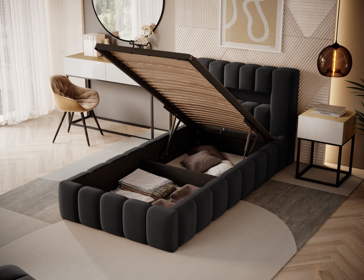 Επενδυμένο κρεβάτι Mercy mini 6