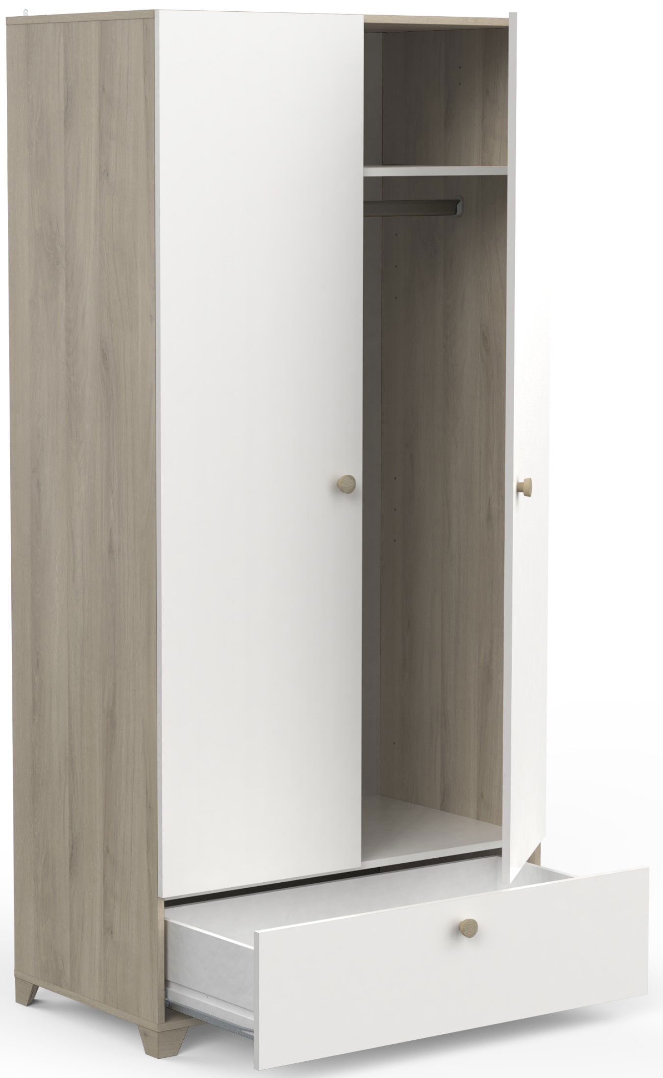 Ντουλάπα δίφυλλη Senna D 2