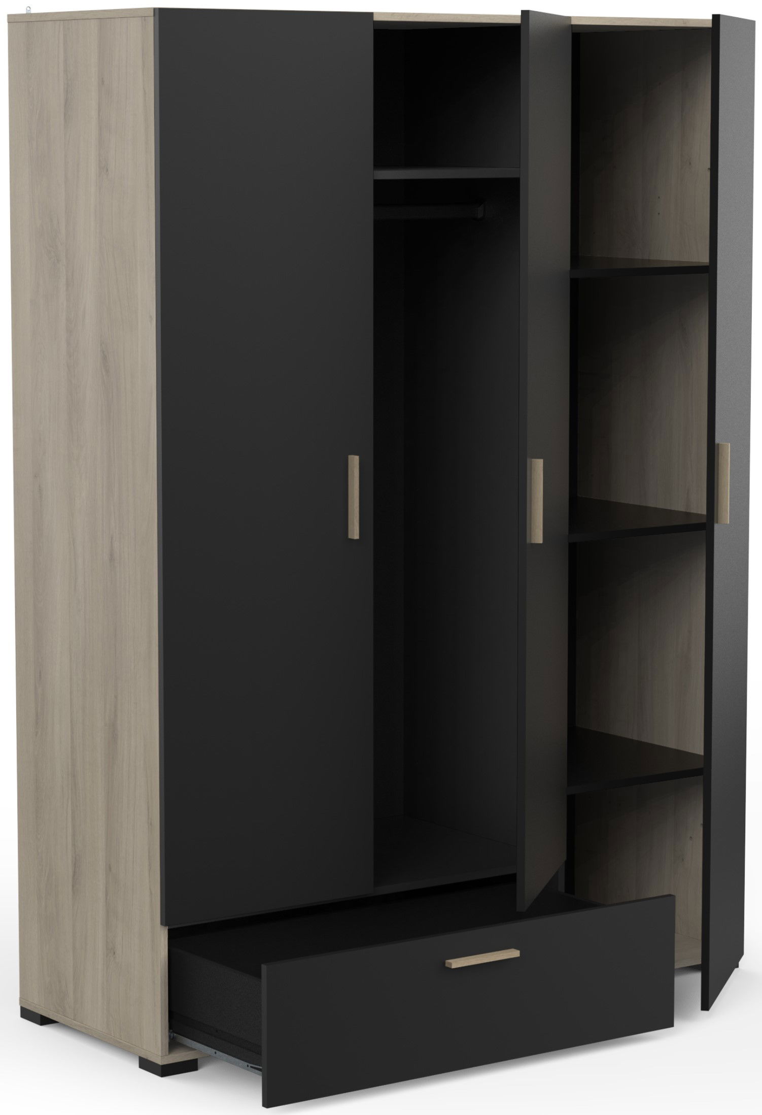 Ντουλάπα τρίφυλλη Senna D 2