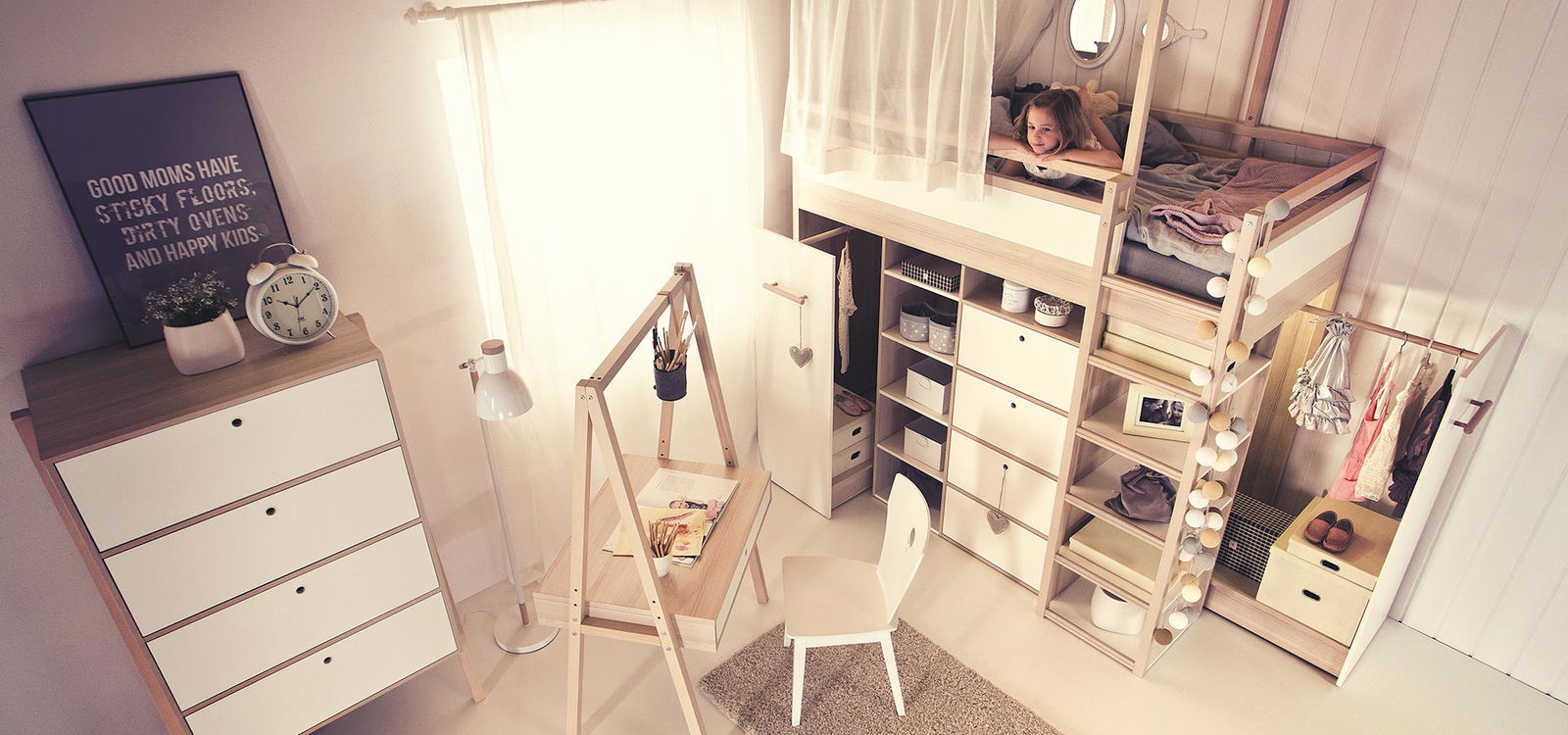 Πολυμορφική κουκέτα Spot Young 2