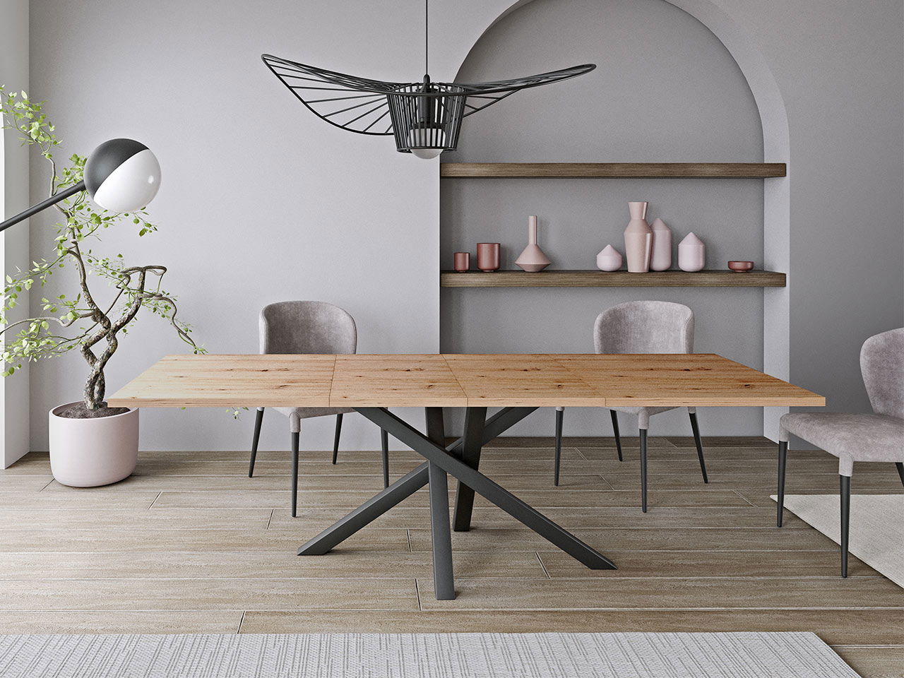 Τραπέζι Cali επεκτεινόμενο 2