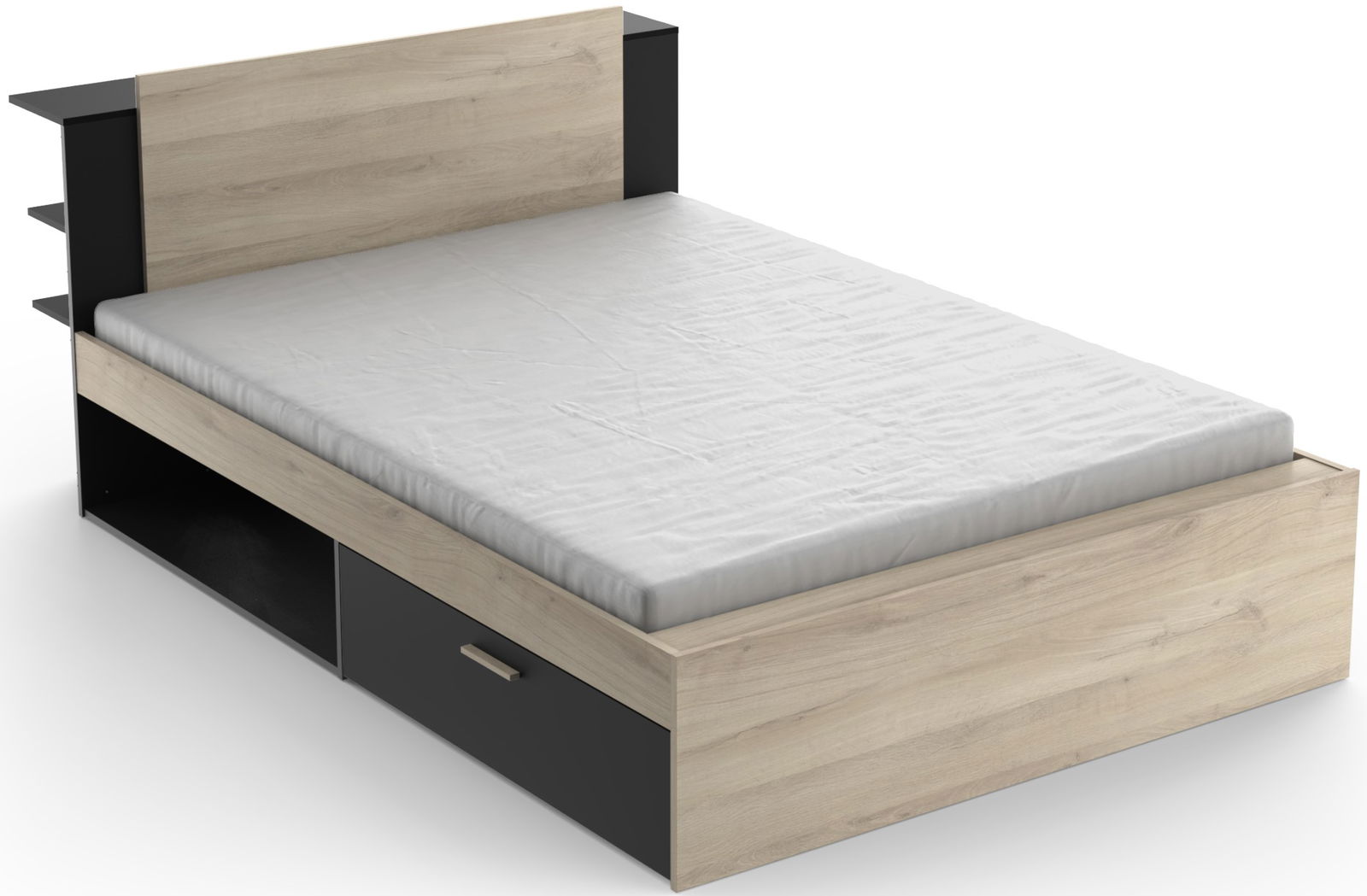 Κρεβάτι Sett-Fusiko-Mavro 1