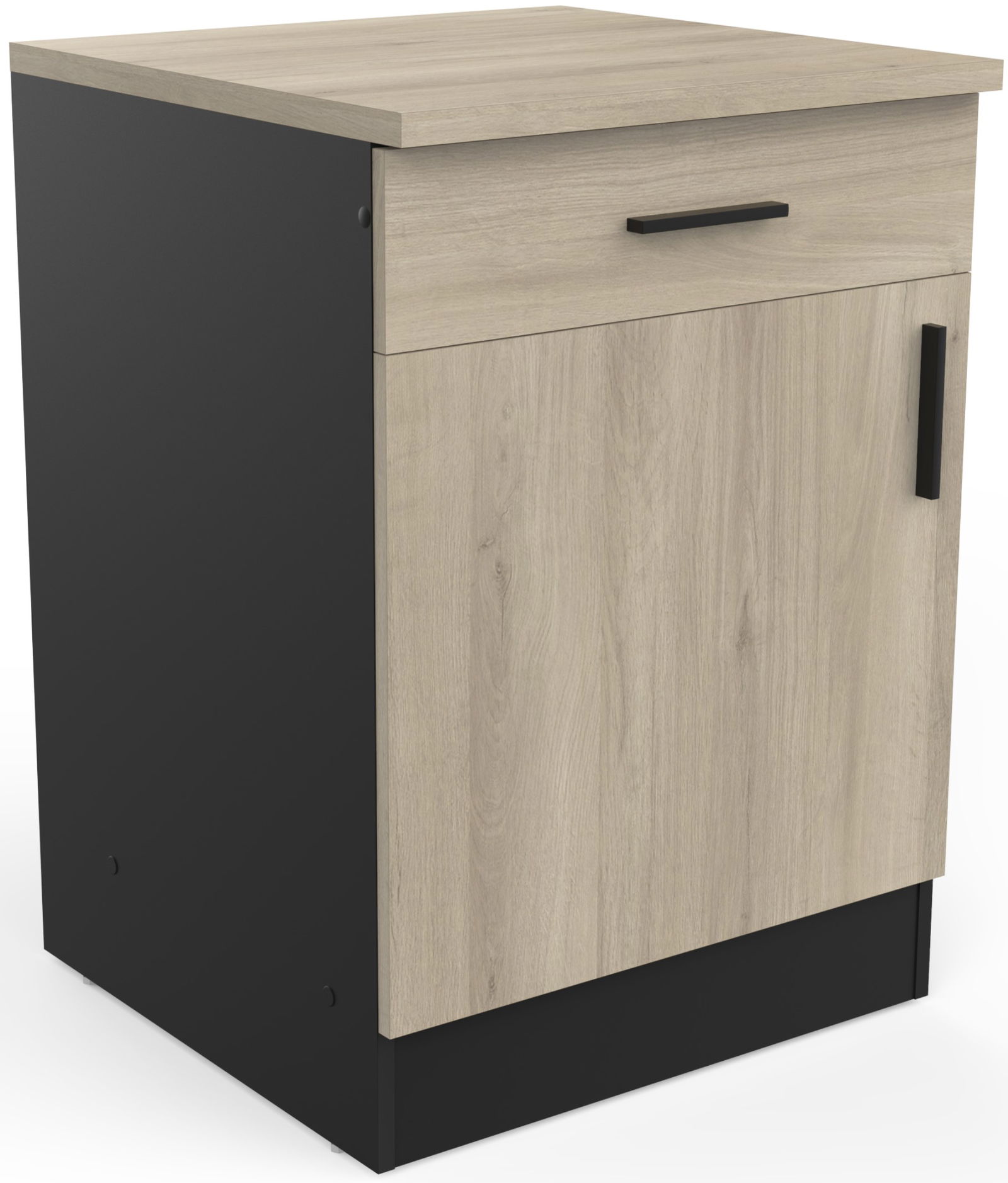 Επιδαπέδιο ντουλάπι Poppy 60-Mauro - Fusiko 1